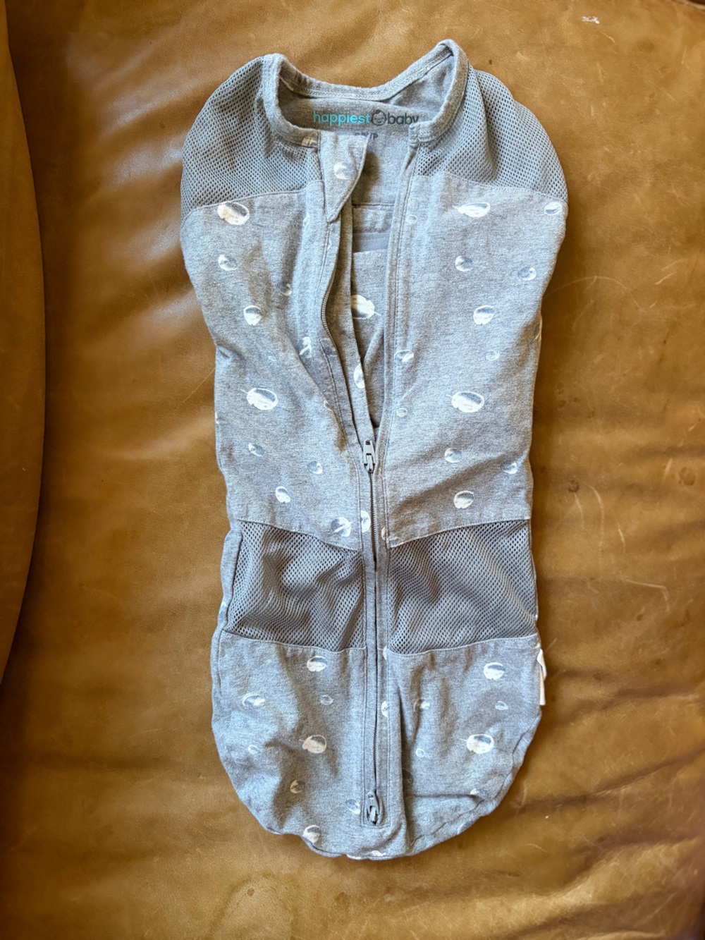 Set of 5 swaddles, multiple sizes, happiest baby Sleep Sack